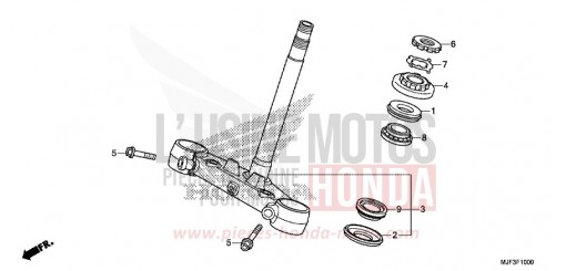 STEERING STEM CTX700AE de 2014